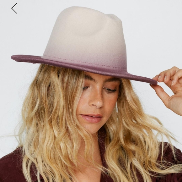 Ombre Felt Cowboy Hat - Picture 2 of 4